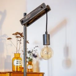 Hofstein Aarhus Tischleuchte Schwarz, Grau, 1-flammig 20 Hofstein Aarhus Tischleuchte Schwarz, Grau, 1-flammig -Günstiges Tischlampen Geschäft aarhus tischleuchte h3326367 4