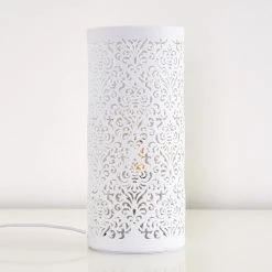 Hofstein Aberjona Tischleuchte Wei&szlig;, 1-flammig -Günstiges Tischlampen Geschäft aberjona tischleuchte h3362211 13