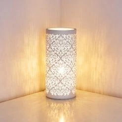 Hofstein Aberjona Tischleuchte Wei&szlig;, 1-flammig -Günstiges Tischlampen Geschäft aberjona tischleuchte h3362211 8