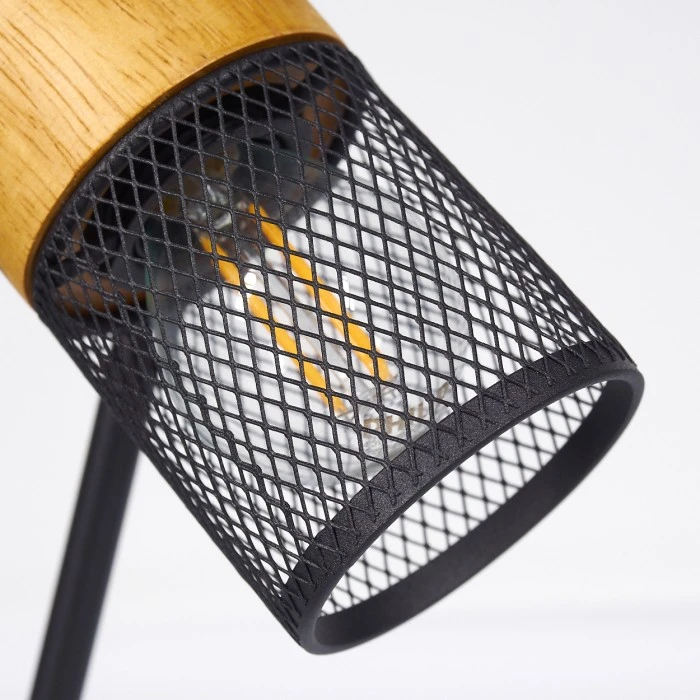 Hofstein Agrons Tischleuchte Schwarz, 1-flammig 5 Hofstein Agrons Tischleuchte Schwarz, 1-flammig – Bild 3