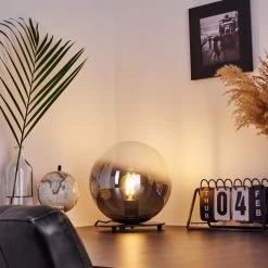 Hofstein Ahanga Tischleuchte Schwarz, 1-flammig -Günstiges Tischlampen Geschäft ahanga tischleuchte h3407783 10