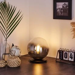 Hofstein Ahanga Tischleuchte Schwarz, 1-flammig -Günstiges Tischlampen Geschäft ahanga tischleuchte h3407783 6