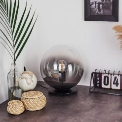 Hofstein Ahanga Tischleuchte Schwarz, 1-flammig -Günstiges Tischlampen Geschäft ahanga tischleuchte h3407806 9