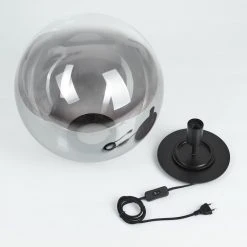 Hofstein Ahanga Tischleuchte Schwarz, 1-flammig -Günstiges Tischlampen Geschäft ahanga tischleuchte h3407905 4