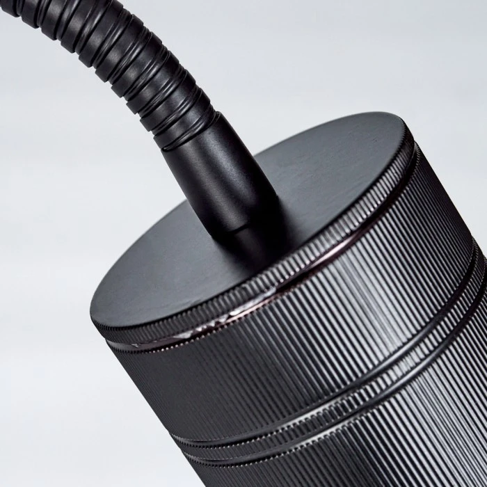 Hofstein Ajaccio Tischleuchte Schwarz, 1-flammig 5 Hofstein Ajaccio Tischleuchte Schwarz, 1-flammig – Bild 3