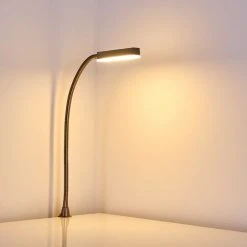 Hofstein Alamo Bettleuchte Nickel-Matt, 1-flammig, Bewegungsmelder -Günstiges Tischlampen Geschäft alamo bettleuchte h3306895 11