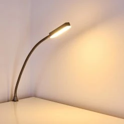 Hofstein Alamo Bettleuchte Nickel-Matt, 1-flammig, Bewegungsmelder -Günstiges Tischlampen Geschäft alamo bettleuchte h3306895 13