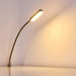 Hofstein Alamo Bettleuchte Nickel-Matt, 1-flammig, Bewegungsmelder -Günstiges Tischlampen Geschäft alamo bettleuchte h3306895 5