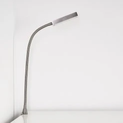 Hofstein Alamo Bettleuchte Nickel-Matt, 1-flammig, Bewegungsmelder -Günstiges Tischlampen Geschäft alamo bettleuchte h3306895 6