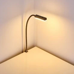 Hofstein Alamo Bettleuchte Nickel-Matt, 1-flammig, Bewegungsmelder -Günstiges Tischlampen Geschäft alamo bettleuchte h3306895 8