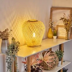 Hofstein Alavi Tischleuchte Naturfarben, 1-flammig 20 Hofstein Alavi Tischleuchte Naturfarben, 1-flammig -Günstiges Tischlampen Geschäft alavi tischleuchte h3460085 8