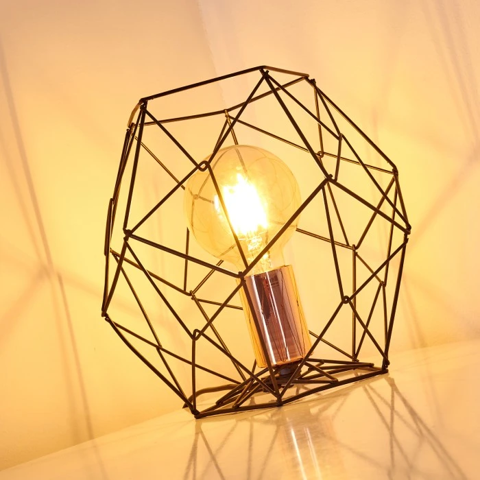 Hofstein Albion Tischleuchte Kupferfarben, 1-flammig 10 Hofstein Albion Tischleuchte Kupferfarben, 1-flammig – Bild 8