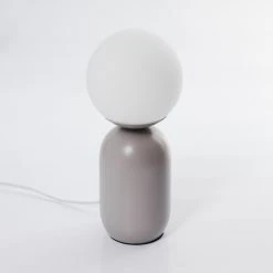 Hofstein Alolas Tischleuchte Grau, 1-flammig -Günstiges Tischlampen Geschäft alolas tischleuchte h3386910 7