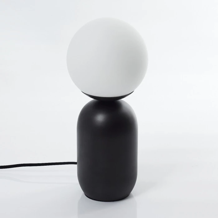 Hofstein Alolas Tischleuchte Grau, 1-flammig 10 Hofstein Alolas Tischleuchte Grau, 1-flammig – Bild 8