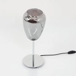 Hofstein Alvares Tischleuchte Chrom, 1-flammig -Günstiges Tischlampen Geschäft alvares tischleuchte h3454992 7