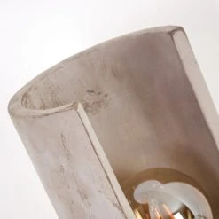 Hofstein Amite Tischleuchte Grau, 1-flammig -Günstiges Tischlampen Geschäft amite tischleuchte h3316993 11