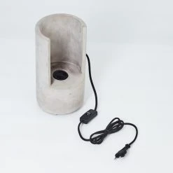 Hofstein Amite Tischleuchte Grau, 1-flammig -Günstiges Tischlampen Geschäft amite tischleuchte h3390023 4