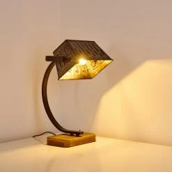 Hofstein Anvik Tischleuchte Grau, Rostfarben, Braun, 1-flammig 21 Hofstein Anvik Tischleuchte Grau, Rostfarben, Braun, 1-flammig -Günstiges Tischlampen Geschäft anvik tischleuchte h3350485 3