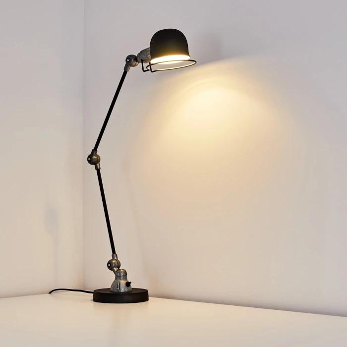 Hofstein Arild Tischleuchte Schwarz, 1-flammig 9 Hofstein Arild Tischleuchte Schwarz, 1-flammig – Bild 7