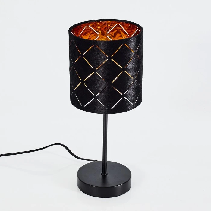 Hofstein Arnoya Tischleuchte Schwarz, 1-flammig 10 Hofstein Arnoya Tischleuchte Schwarz, 1-flammig – Bild 8