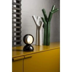 Artemide Eclisse Tischleuchte Schwarz, 1-flammig -Günstiges Tischlampen Geschäft artemide eclisse tischleuchte 0028130a 3