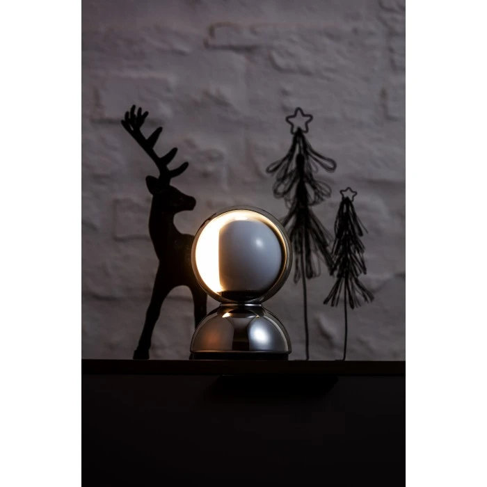 Artemide Eclisse Tischleuchte Silber, 1-flammig 9 Artemide Eclisse Tischleuchte Silber, 1-flammig – Bild 7