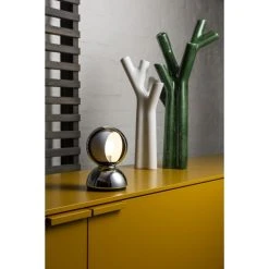 Artemide Eclisse Tischleuchte Silber, 1-flammig 23 Artemide Eclisse Tischleuchte Silber, 1-flammig -Günstiges Tischlampen Geschäft artemide eclisse tischleuchte 0028140a 9