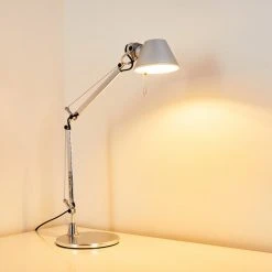 Artemide TOLOMEO MICRO Tischleuchte Aluminium, 1-flammig -Günstiges Tischlampen Geschäft artemide tolomeo micro tischleuchte a011800 11