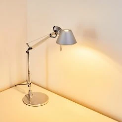 Artemide TOLOMEO MICRO Tischleuchte Aluminium, 1-flammig -Günstiges Tischlampen Geschäft artemide tolomeo micro tischleuchte a011800 12