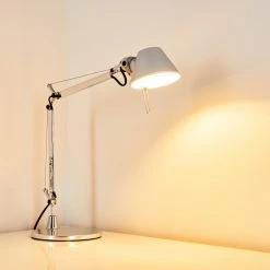 Artemide TOLOMEO MICRO Tischleuchte Aluminium, 1-flammig -Günstiges Tischlampen Geschäft artemide tolomeo micro tischleuchte a011800 7