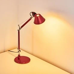Artemide TOLOMEO MICRO Tischleuchte Rot, 1-flammig -Günstiges Tischlampen Geschäft artemide tolomeo micro tischleuchte a011810 13