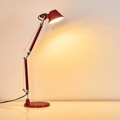Artemide TOLOMEO MICRO Tischleuchte Rot, 1-flammig -Günstiges Tischlampen Geschäft artemide tolomeo micro tischleuchte a011810 2