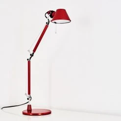 Artemide TOLOMEO MICRO Tischleuchte Rot, 1-flammig -Günstiges Tischlampen Geschäft artemide tolomeo micro tischleuchte a011810 3