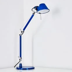 Artemide TOLOMEO MICRO Tischleuchte Blau, 1-flammig -Günstiges Tischlampen Geschäft artemide tolomeo micro tischleuchte a011850 10