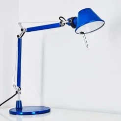 Artemide TOLOMEO MICRO Tischleuchte Blau, 1-flammig -Günstiges Tischlampen Geschäft artemide tolomeo micro tischleuchte a011850 12