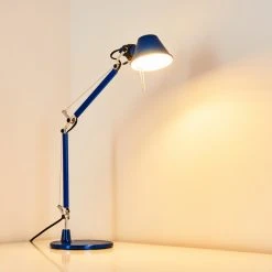 Artemide TOLOMEO MICRO Tischleuchte Blau, 1-flammig -Günstiges Tischlampen Geschäft artemide tolomeo micro tischleuchte a011850 2