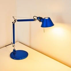 Artemide TOLOMEO MICRO Tischleuchte Blau, 1-flammig -Günstiges Tischlampen Geschäft artemide tolomeo micro tischleuchte a011850 6