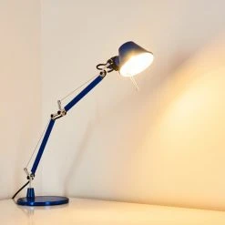 Artemide TOLOMEO MICRO Tischleuchte Blau, 1-flammig -Günstiges Tischlampen Geschäft artemide tolomeo micro tischleuchte a011850 8