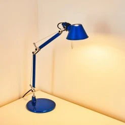Artemide TOLOMEO MICRO Tischleuchte Blau, 1-flammig -Günstiges Tischlampen Geschäft artemide tolomeo micro tischleuchte a011850 9