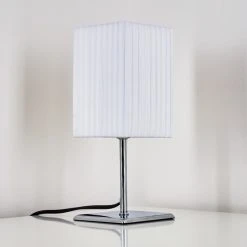 Hofstein Auman Tischleuchte Chrom, 1-flammig -Günstiges Tischlampen Geschäft auman tischleuchte h3094792 do1 4