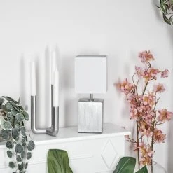 Hofstein Aveleda Tischleuchte Chrom, Silber, 1-flammig -Günstiges Tischlampen Geschäft aveleda tischleuchte h3596852 10