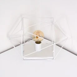 Hofstein Babol Tischleuchte Wei&szlig;, 1-flammig -Günstiges Tischlampen Geschäft babol tischleuchte h3319178 11