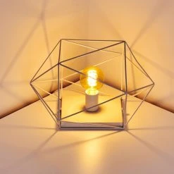 Hofstein Babol Tischleuchte Wei&szlig;, 1-flammig -Günstiges Tischlampen Geschäft babol tischleuchte h3319178 8