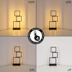 Hofstein Bacolod Tischleuchte LED Schwarz, 1-flammig -Günstiges Tischlampen Geschäft bacolod tischleuchte h3313633 3