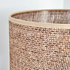 Hofstein Balifoudray Tischleuchte Schwarz, Naturfarben, 1-flammig -Günstiges Tischlampen Geschäft balifoudray tischleuchte h3535103 2