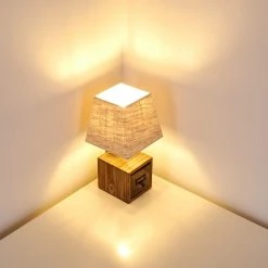 Hofstein Banister Tischleuchte Rostfarben, Braun, 1-flammig -Günstiges Tischlampen Geschäft banister tischleuchte h3351376 13