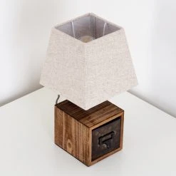 Hofstein Banister Tischleuchte Rostfarben, Braun, 1-flammig -Günstiges Tischlampen Geschäft banister tischleuchte h3351376 7