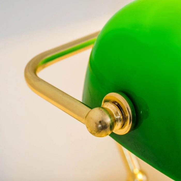 Hofstein Bankerlampe Messing, 1-flammig 13 Hofstein Bankerlampe Messing, 1-flammig – Bild 11