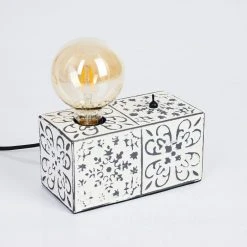 Hofstein Banks Tischleuchte Grau, Weiß, 1-flammig 17 Hofstein Banks Tischleuchte Grau, Weiß, 1-flammig -Günstiges Tischlampen Geschäft banks tischleuchte h3396360 6