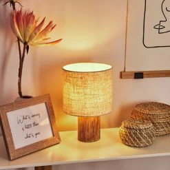 Hofstein Baranque Tischleuchte Naturfarben, 1-flammig 24 Hofstein Baranque Tischleuchte Naturfarben, 1-flammig -Günstiges Tischlampen Geschäft baranque tischleuchte h3535431 10